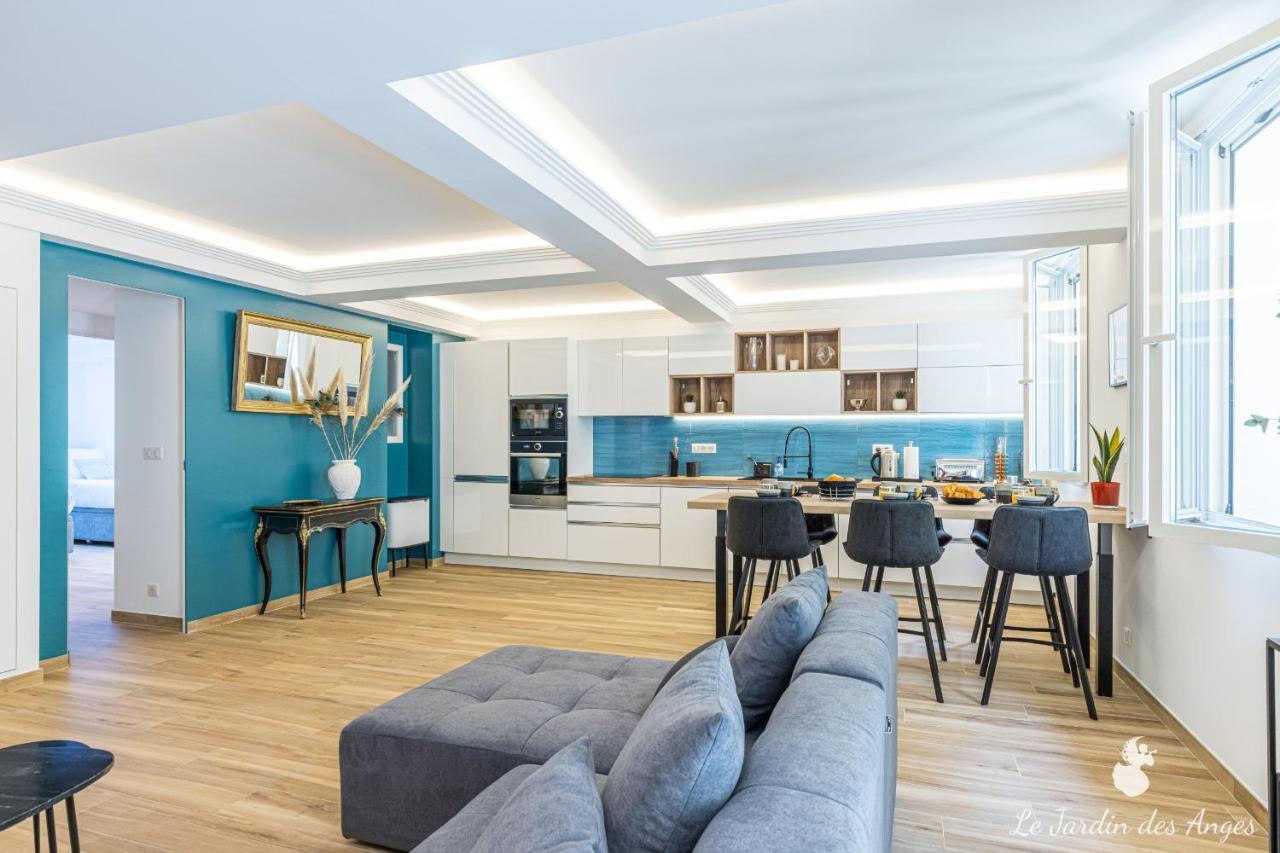 Apartamento Luxury 3 Bdr Garden & Parking - Angels' Garden Niza Exterior foto