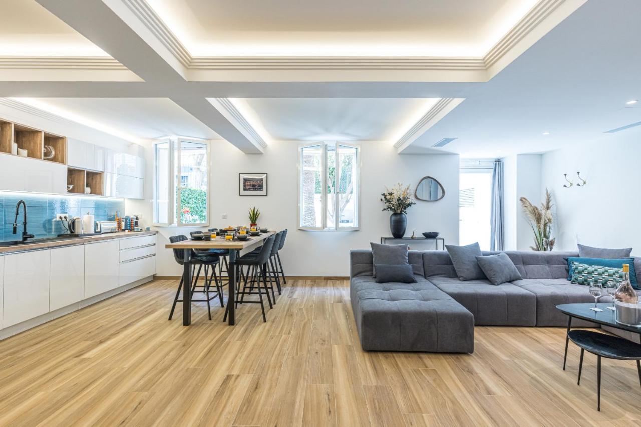 Apartamento Luxury 3 Bdr Garden & Parking - Angels' Garden Niza Exterior foto