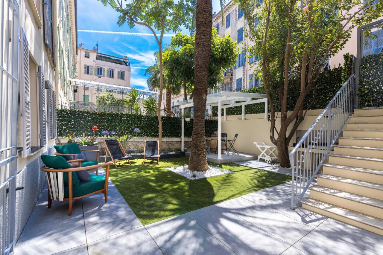 Apartamento Luxury 3 Bdr Garden & Parking - Angels' Garden Niza Exterior foto